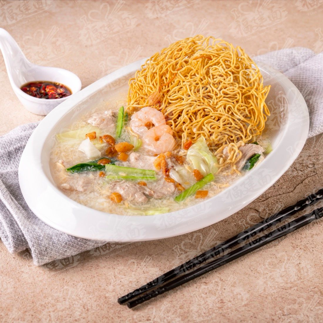 Cantonese Fried Sheng Mee