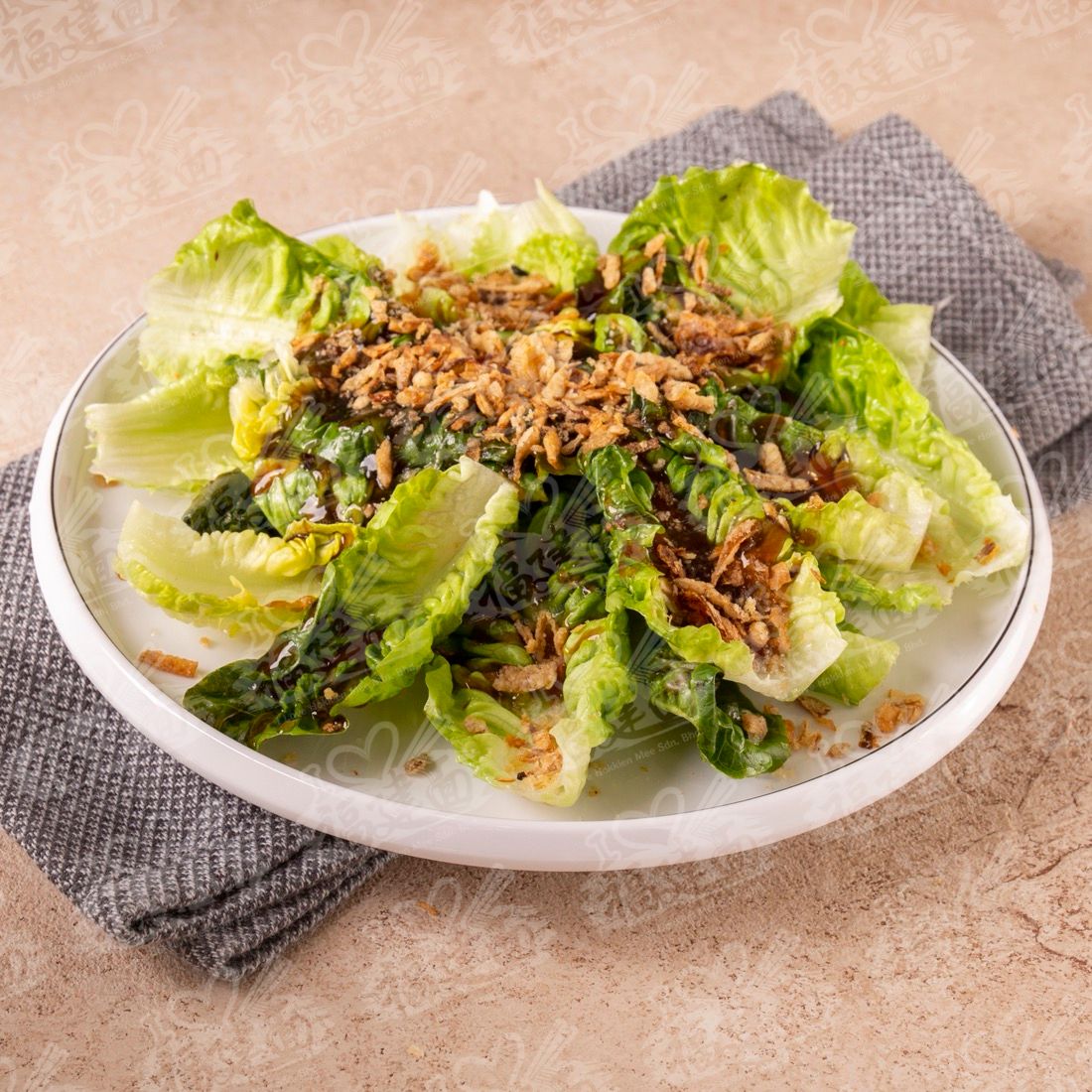 Yau Mak in Oyster Sauce